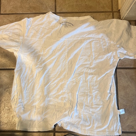 aero basic oversized tee shirt white - Picture 3 of 3
